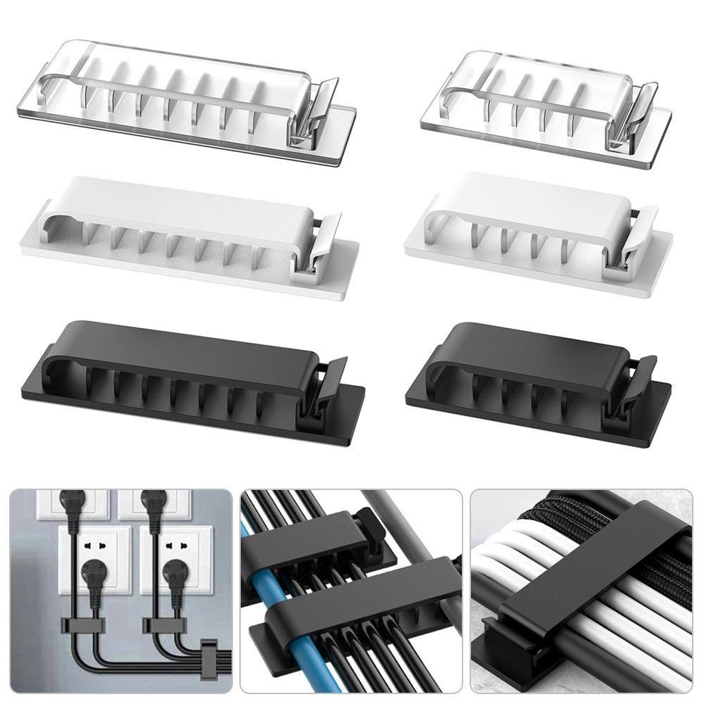Cable Management Sleeve - Kabelorganizer Zelfklevende kabelclips USB-kabelbeheer Klem Auto