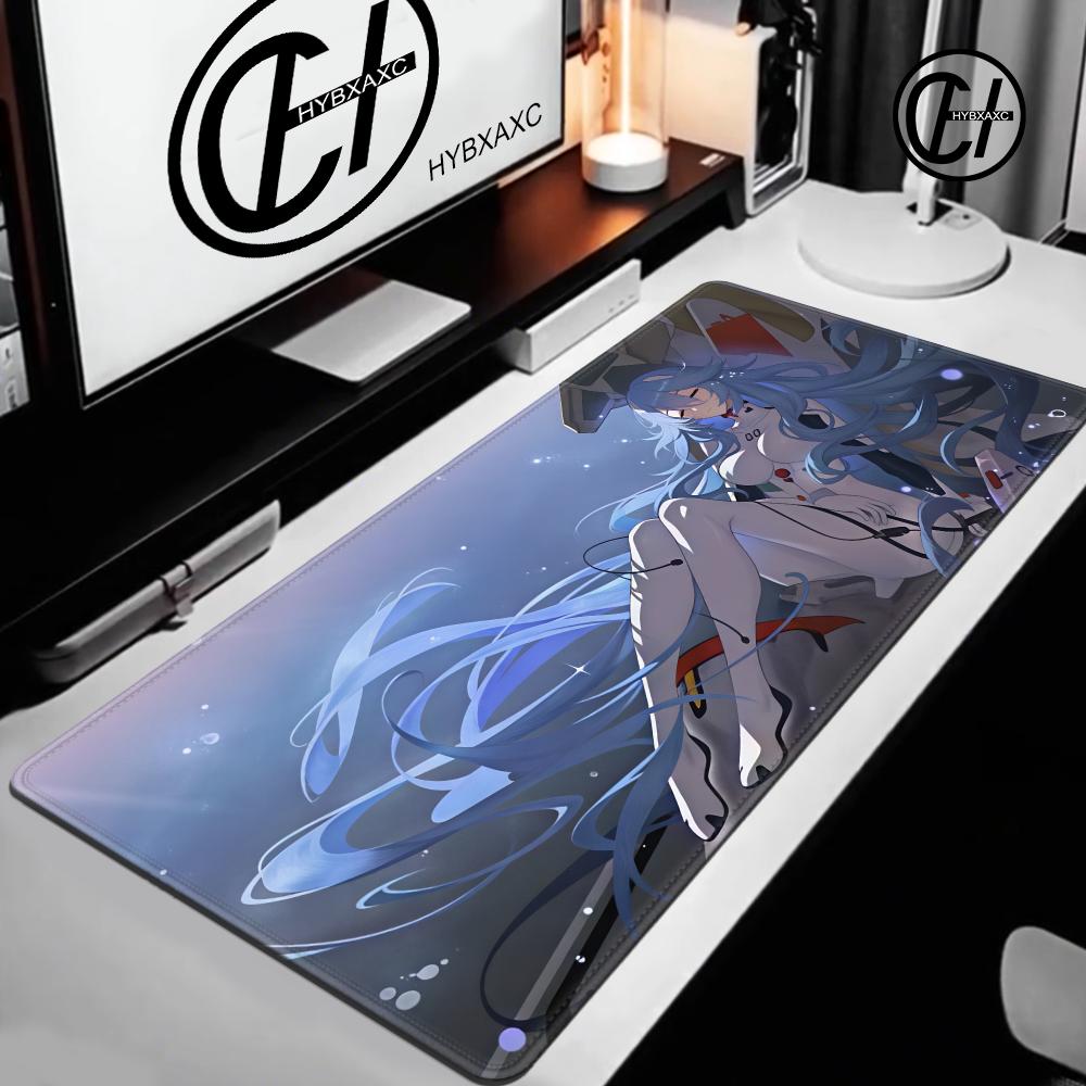 Pc Gaming Evangelion - Muismat Grote Kawaii Anime Meisje Ayanami