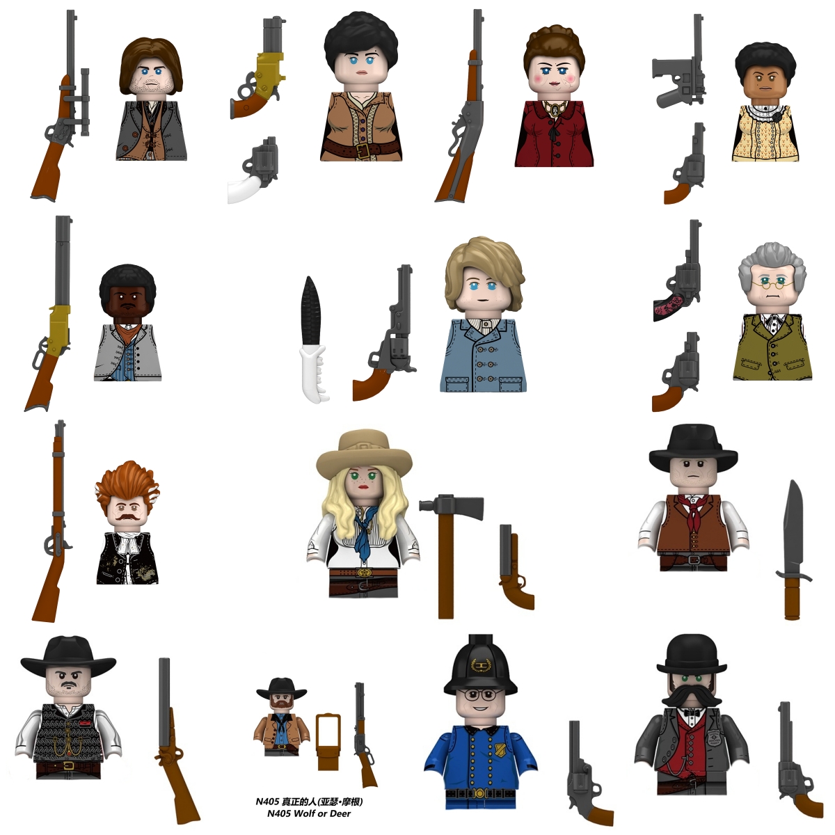 Pc Gaming Prebuilt - Decoratie RDR2 Game Personage Mini Action