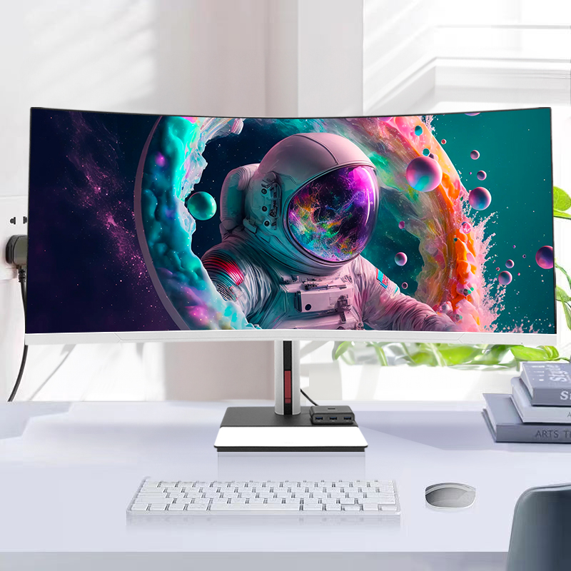 Pc Gaming I5 - 34 Inch 4K Gebogen Scherm Desktop
