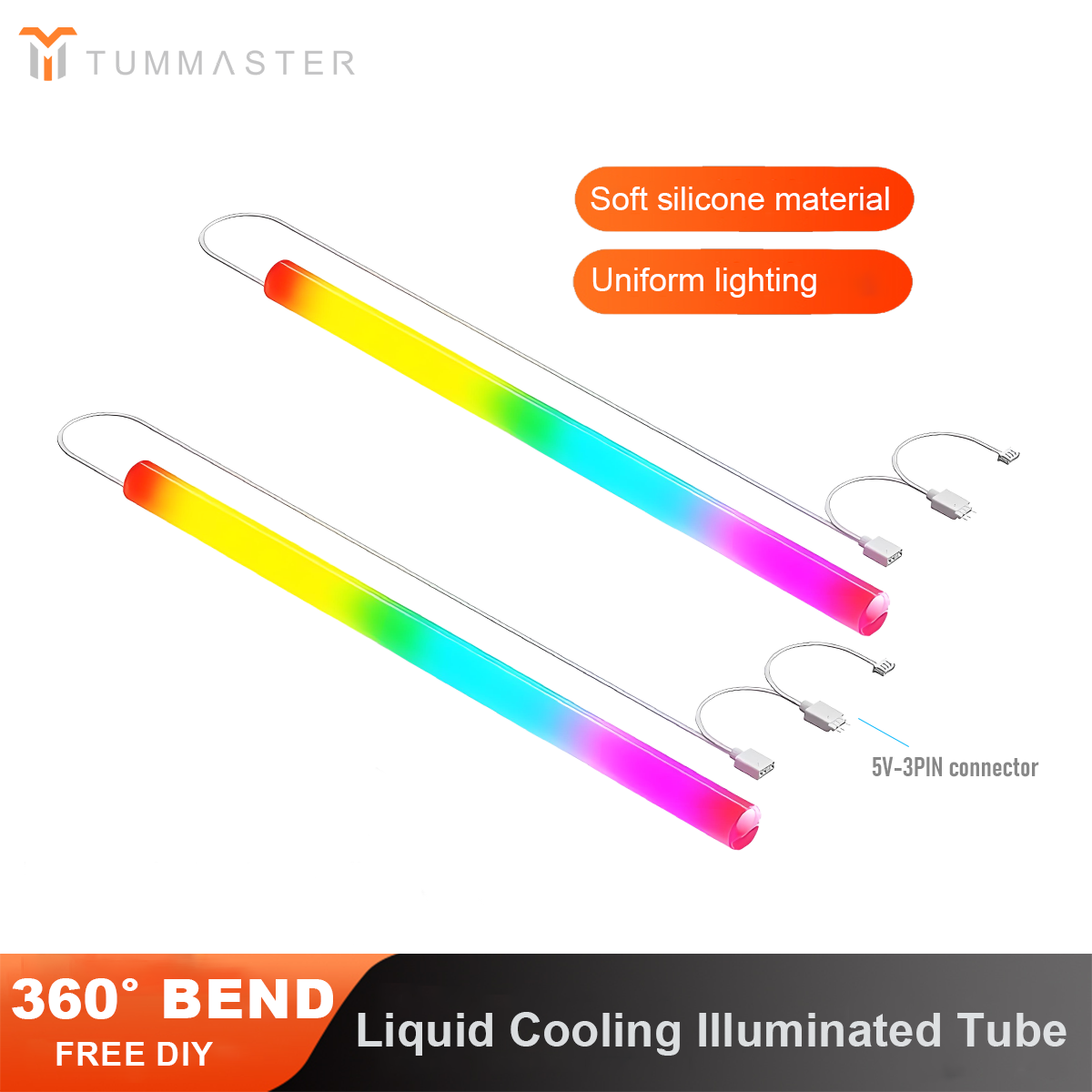 Pc Gaming Youtube - TUMMASTER ARGB Waterkoeling Mouw 5V3 Pin