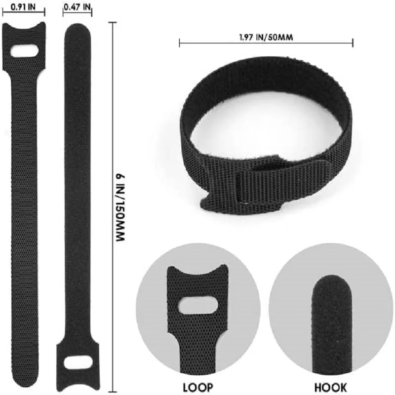 100 Stuks Loslatbare Kabel Org - Cable Management Sleeve recensie en prijs