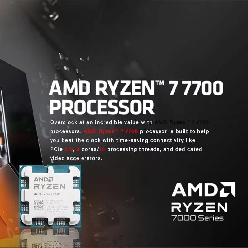 Nieuwe AMD Ryzen 7 7700 Proces - Pc Gaming Ryzen recensie en prijs