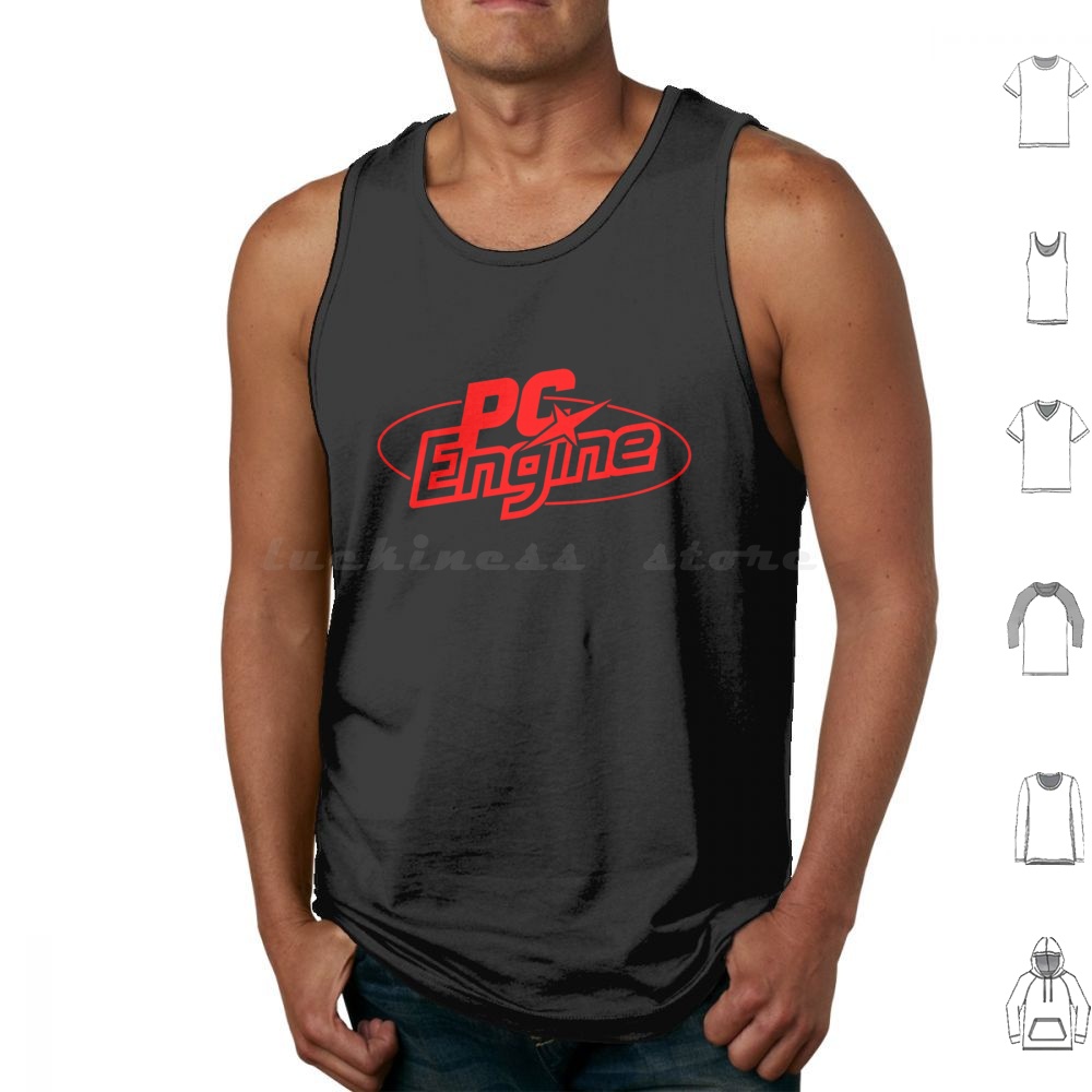 Pc Engine Logo Tanktops Print  - Japan Pc Gaming recensie en prijs