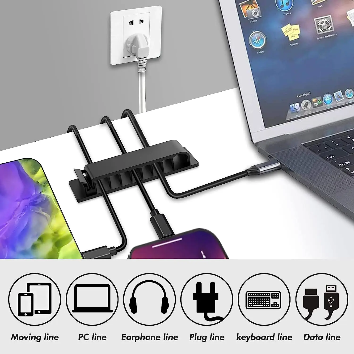 Kabelorganizer Zelfklevende ka - Cable Management Sleeve recensie en prijs