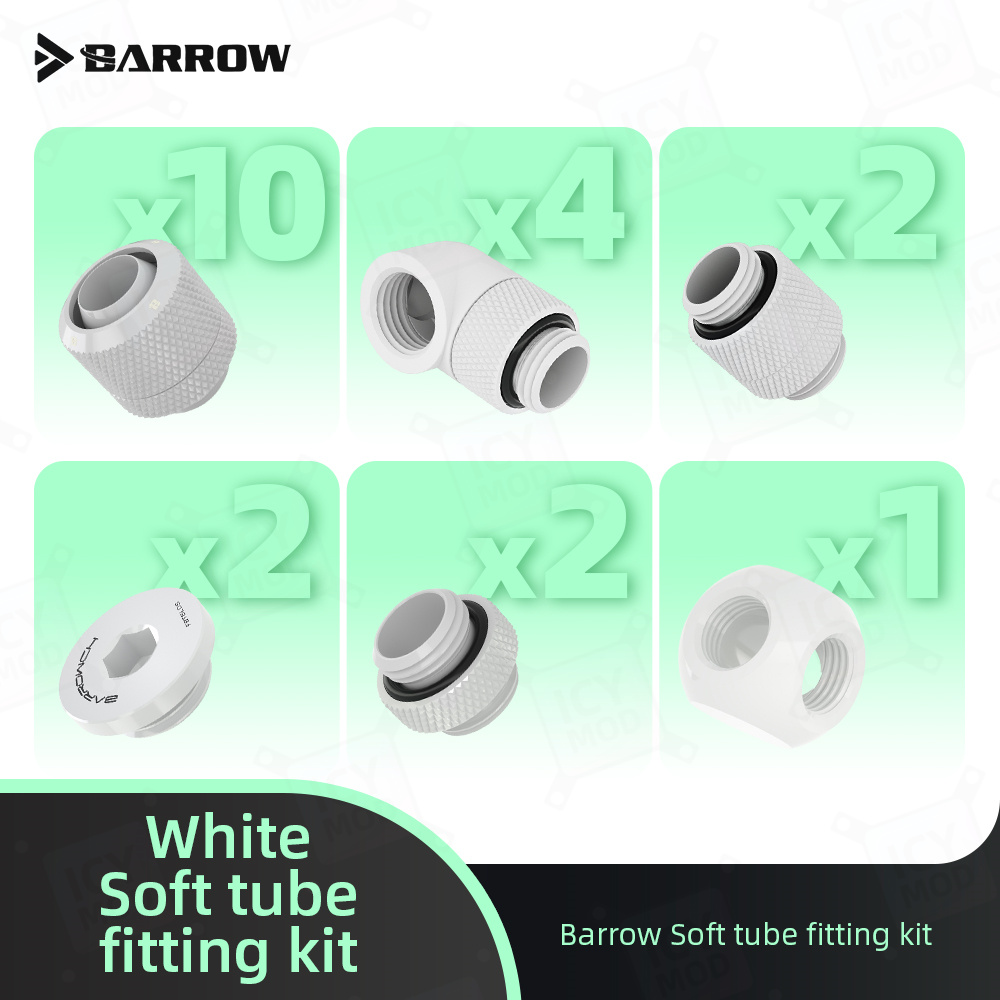 Barrow Soft Tube Connector Kit - Pc Gaming Youtube recensie en prijs