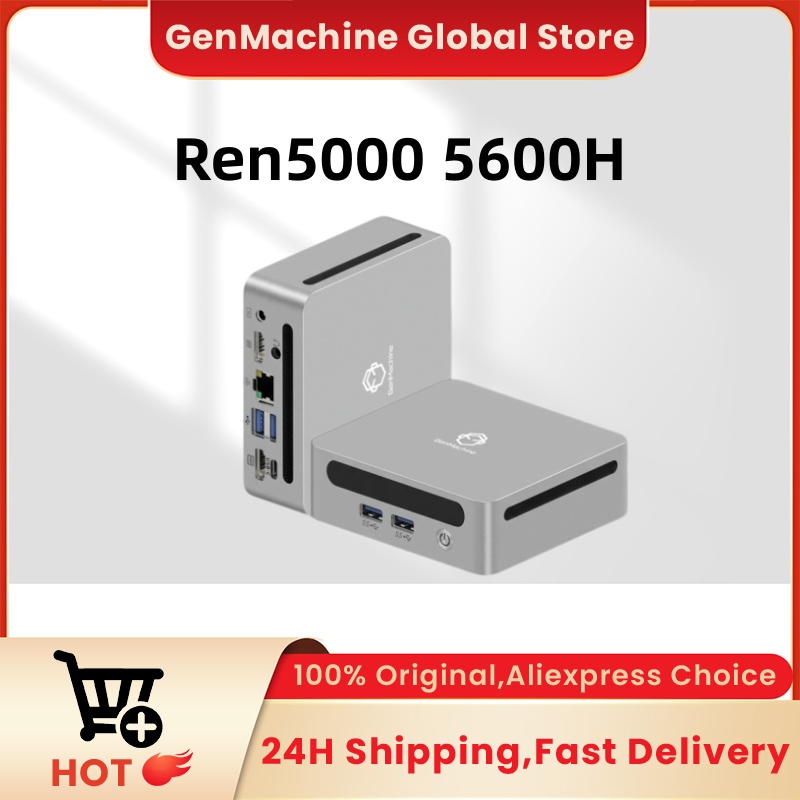    GenMachine Mini PC AMD Ryz - Pc Gaming Ryzen recensie en prijs