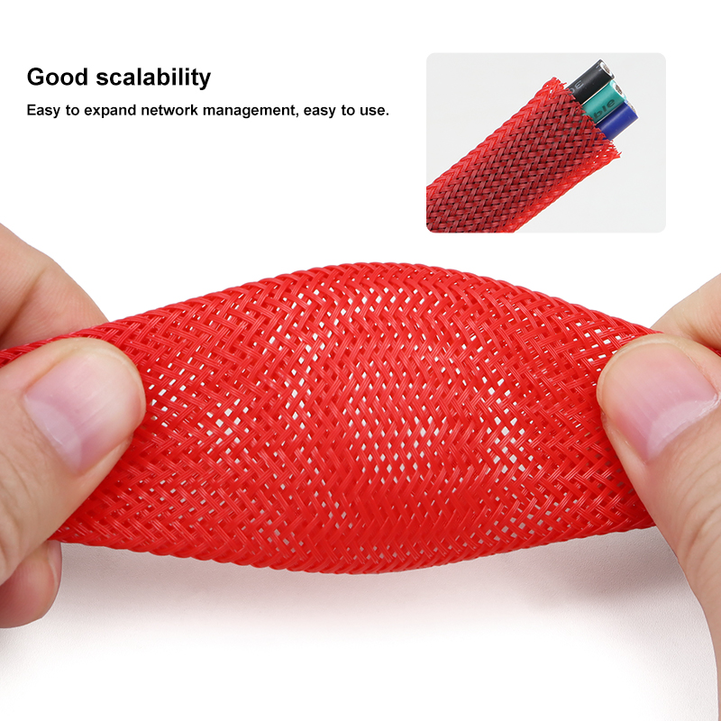 PET-geïsoleerde gevlochten kou - Cable Management Sleeve recensie en prijs