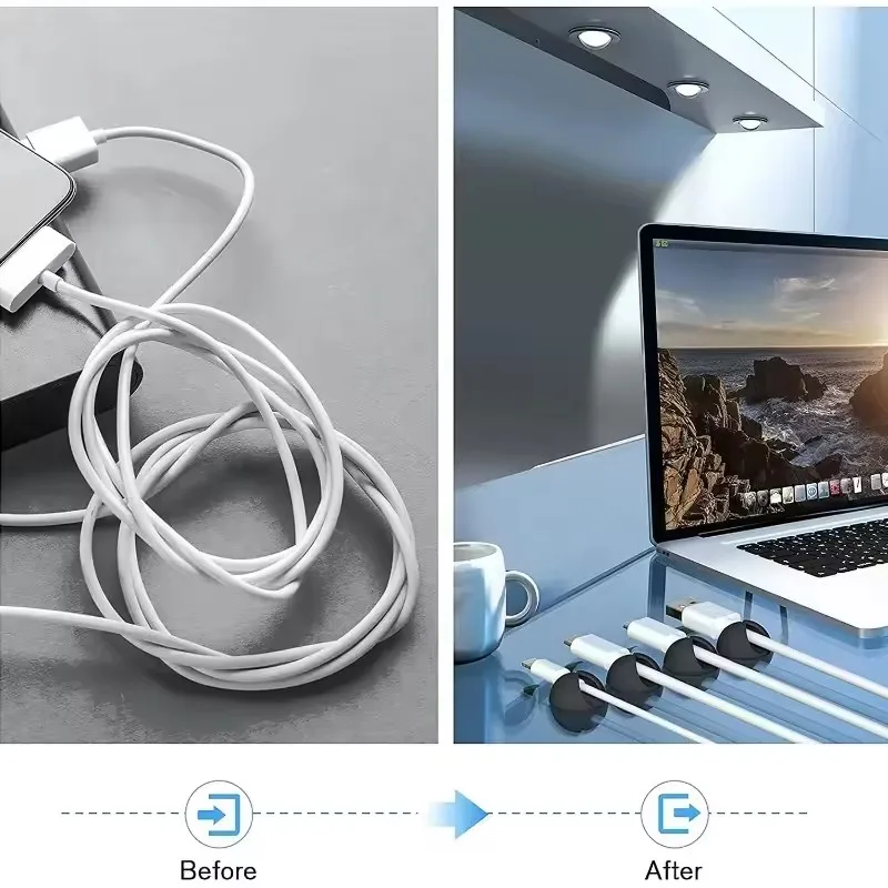 5/50 stuks mini-kabelorganizer - Cable Management Sleeve recensie en prijs