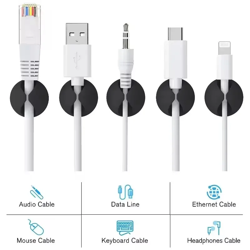5/50 stuks mini-kabelorganizer - Cable Management Sleeve recensie en prijs