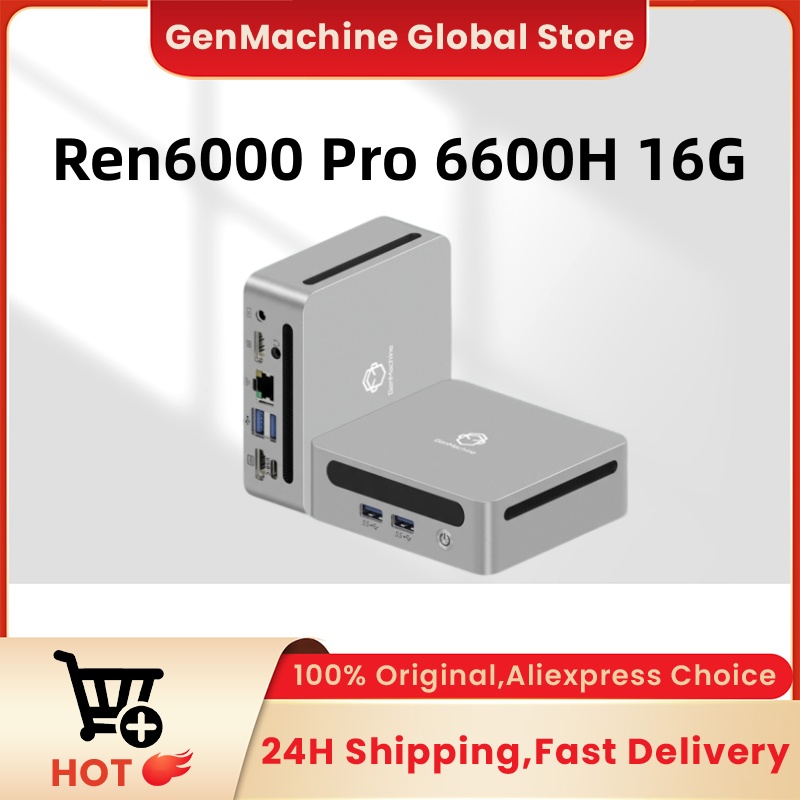 GenMachine AMD Ryzen 5 6600H M - Pc Gaming Ryzen recensie en prijs